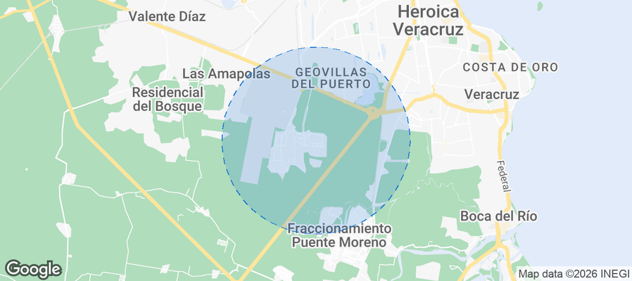 Hacienda Paraíso Airbnb map